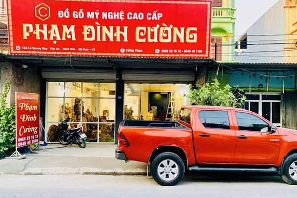 Sắm đồ mỹ nghệ độc đáo ở Đồ Gỗ Phạm Đình Cường