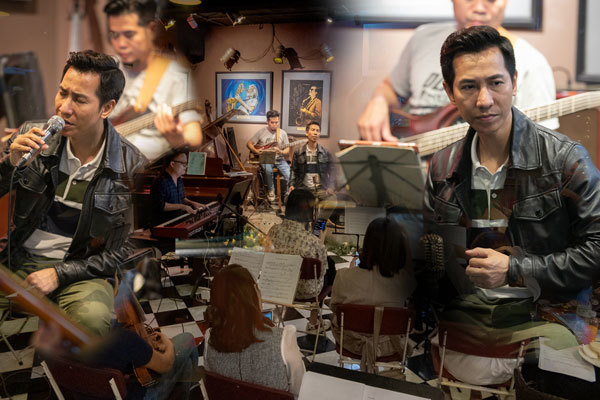 Lê Anh Dũng say sưa tập luyện chuẩn bị đêm nhạc kỷ niệm 20 năm ca hát