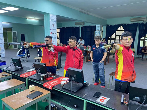 Marksman Tran Quoc Cuong shoots for Olympic slot in India
