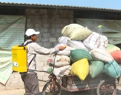 Thanh Hóa phun thuốc sát khuẩn, phòng ngừa cúm gia cầm