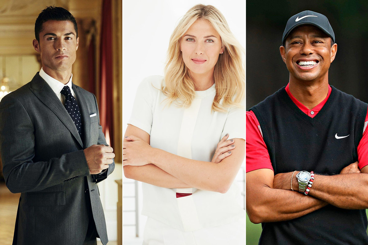 Từ Ronaldo đến Tiger Woods: Những doanh nhân thể thao