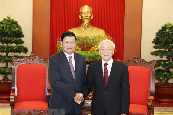 Lãnh đạo Việt Nam chúc mừng lãnh đạo Nhà nước, Chính phủ, Quốc hội Lào