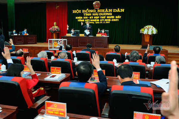 Bí thư Tỉnh uỷ Hải Dương Phạm Xuân Thăng được bầu làm Chủ tịch HĐND tỉnh