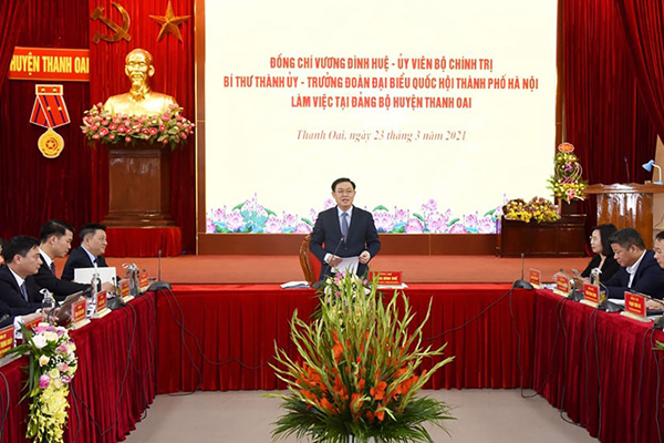 Hà Nội: Thêm huyện Thanh Oai muốn lên quận