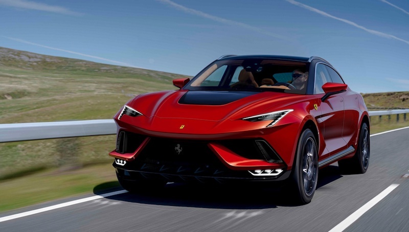 Siêu SUV đầu tiên của Ferrari sẽ trông như thế nào?