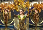 Miss Grand 2020: Ngọc Thảo nổi bật phần thi trang phục nặng gần 30 kg