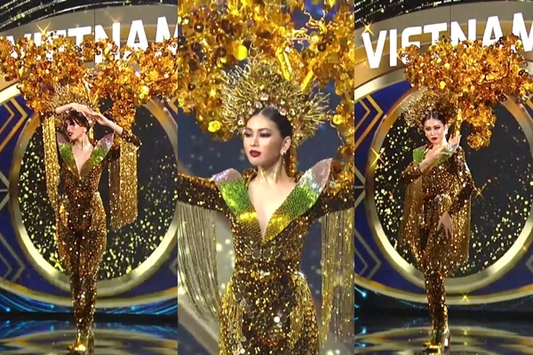 Ngoc Thao enters top 10 national costumes of Miss Grand International 2020