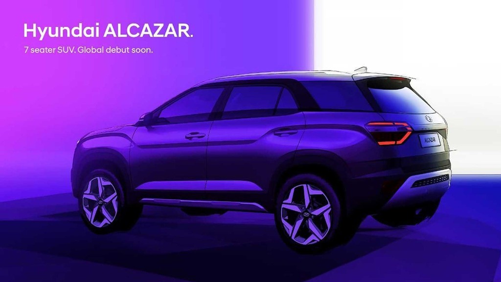 Hé lộ mẫu SUV 7 chỗ mới của Hyundai mang tên Alcazar