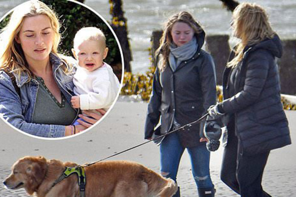 Con gái 21 tuổi lần hiếm hoi xuất hiện cùng Kate Winslet