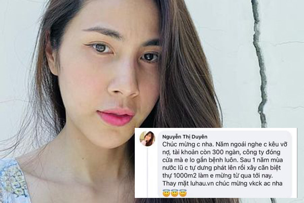 Thủy Tiên lên tiếng thông tin bị vỡ nợ, ăn chặn tiền từ thiện xây biệt thự 1000 m2