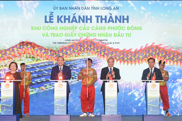 KCN Cầu cảng Phước Đông - ‘điểm sáng’ đón sóng đầu tư ở Long An
