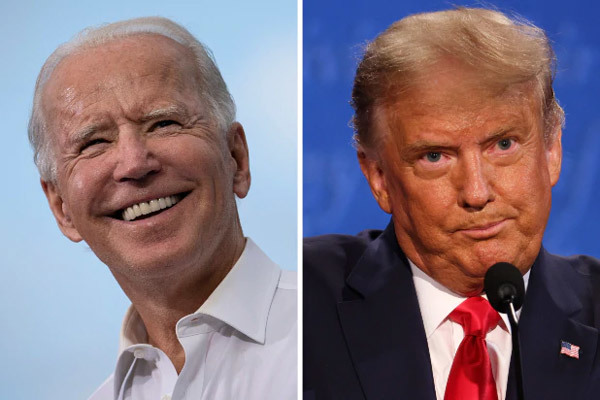 Ông Trump tố báo chí ưu ái Tổng thống Biden