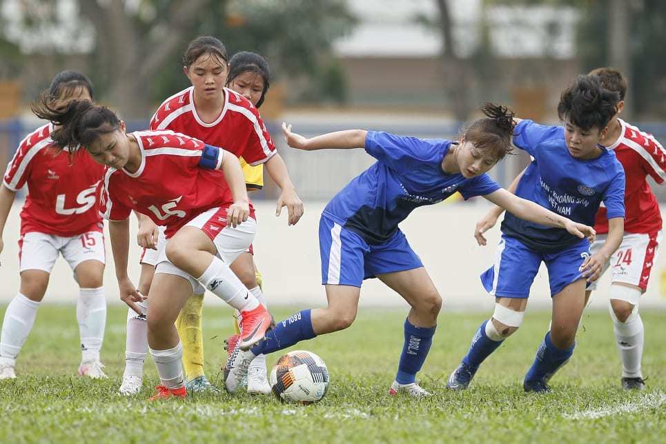 Than KSVN vô địch lượt đi U19 nữ quốc gia