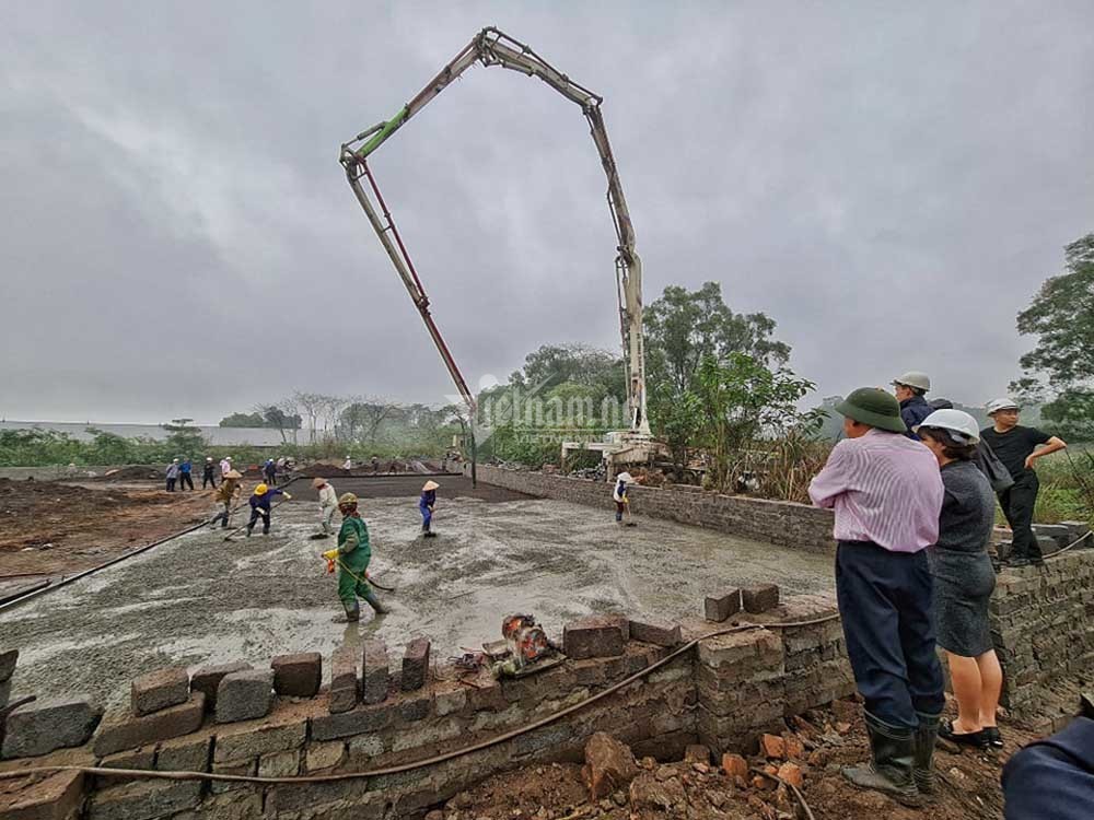 Gấp rút xây bãi chứa núi chất thải nguy hại lộ thiên ở Thái Nguyên