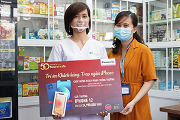 Thời hạn cung cấp thông tin của khách hàng trúng giải thưởng Panasonic
