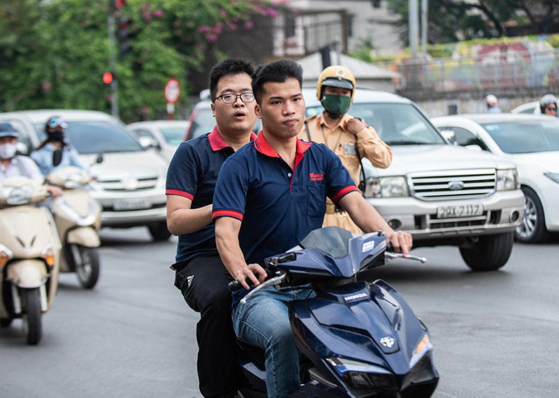 Những lỗi vi phạm thường gặp của người điều khiển xe máy