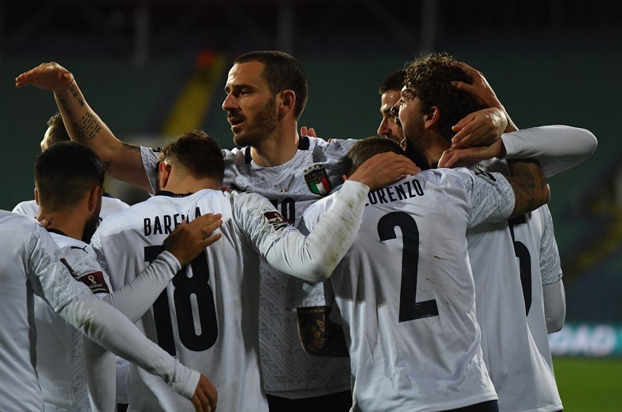 Italy thắng trận thứ 3 liên tiếp ở vòng loại World Cup