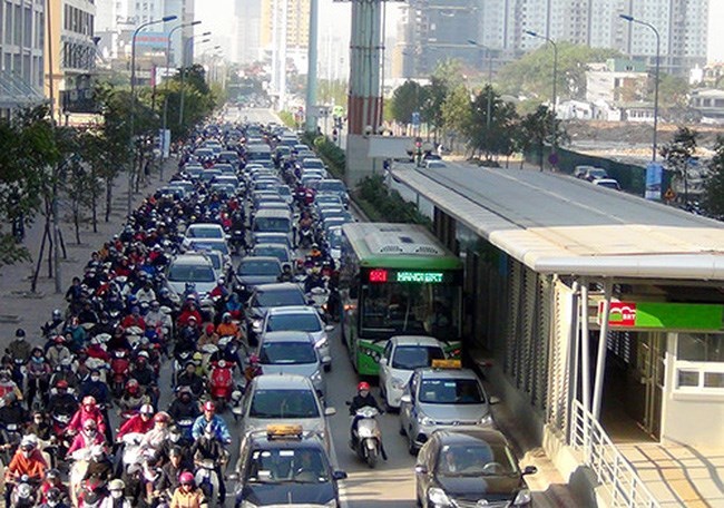 Những lý do khiến tuyến BRT ngàn tỷ Hà Nội thất bại