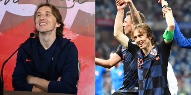 Luka Modric vỡ òa với cuộc ‘họp báo’ có một không hai