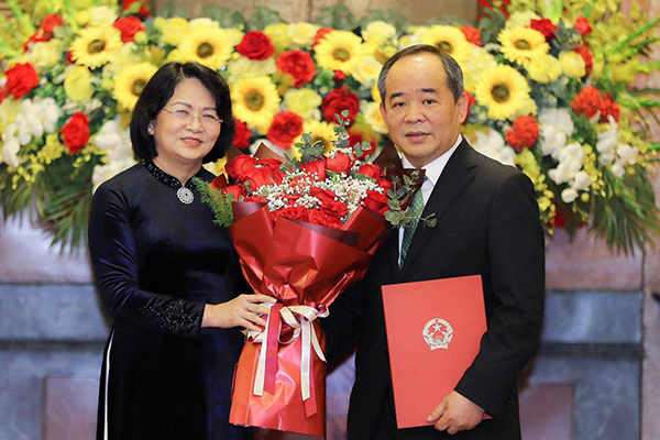 Trao quyết định bổ nhiệm ông Lê Khánh Hải làm Chủ nhiệm Văn phòng Chủ tịch nước