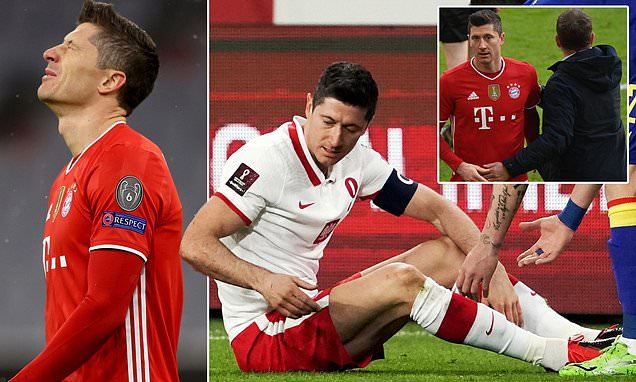 Bayern Munich nhận tin sét đánh, mất Lewandowski ở đại chiến PSG