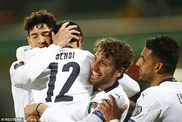 Italy thắng trận thứ 3 liên tiếp ở vòng loại World Cup
