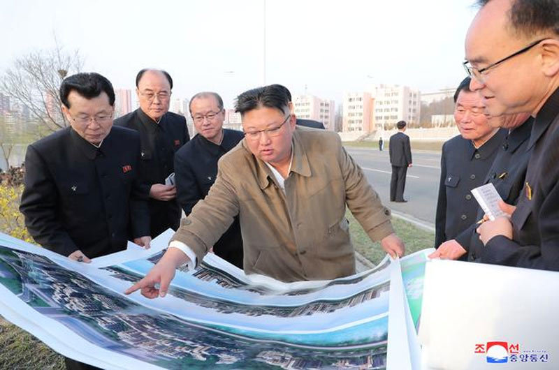 Kim Jong Un thị sát dự án 50.000 căn hộ ven sông Bình Nhưỡng, lệnh xây gấp rút