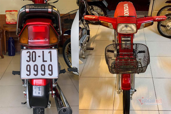 Xe màu đỏ đẹp  Đã làm mới  Dream Thái  Đồ Zin ở Hà Nội giá 185tr MSP  1019688