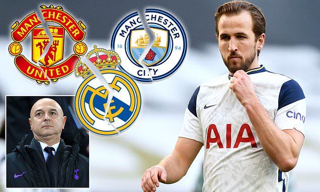 Harry Kane bị Tottenham chặn đường đến MU, Man City