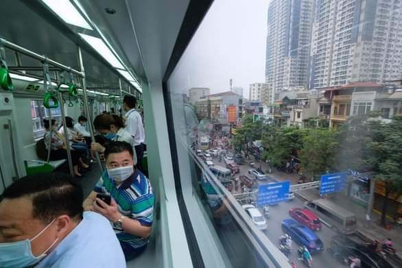 Cat Linh - Ha Dong urban railway trains to arrive every 6 minutes