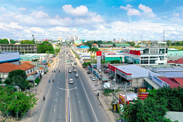 Bình Dương đưa QL13 thành đại lộ, Thuận An thành trung tâm tài chính mới