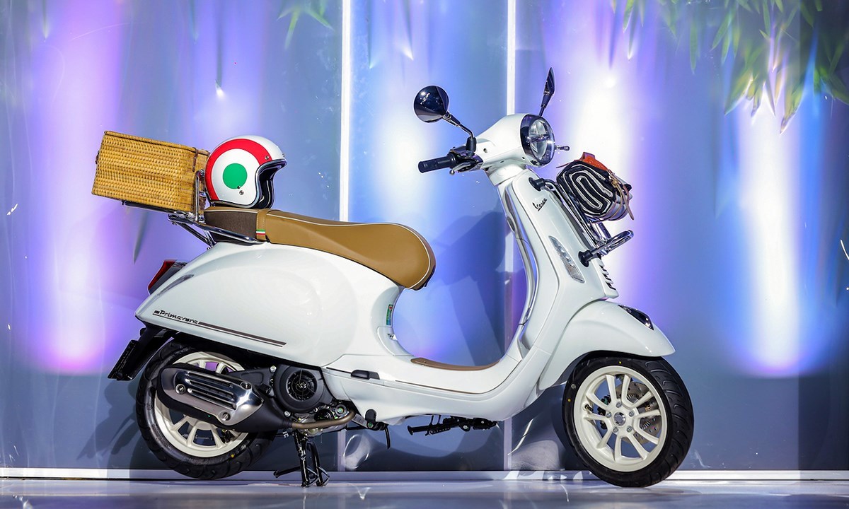 Vespa ra mắt xe mới kiểu 