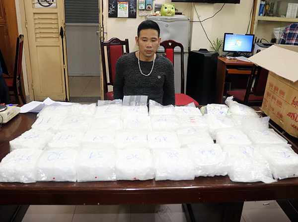 Công an Hà Nội triệt phá đường dây ma túy, thu giữ gần 60kg