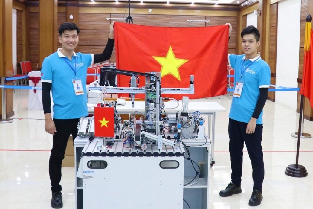 Việt Nam giành Huy chương Vàng kỹ năng nghề Cơ điện tử Châu Á - TBD