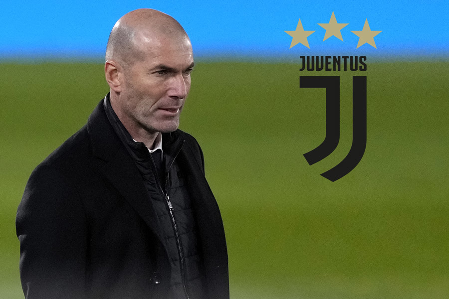 Juventus thuê HLV Zidane trong mùa giải tới