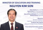 Minister of Education and Training Nguyen Kim Son