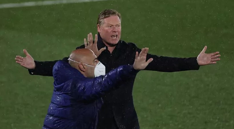 HLV Koeman bức xúc: Trọng tài ‘cướp’ phạt đền của Barca