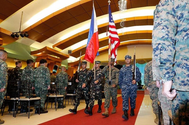 Mỹ - Philipines thông báo tập trận chung nửa tháng