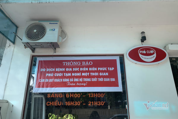 Bò phát bệnh u cục trên lưng, nhiều hàng phở nổi tiếng đóng cửa