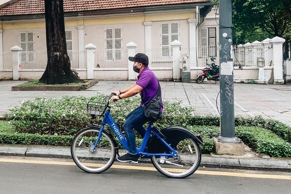 Thí điểm xe đạp cho thuê 10.000 đồng/giờ khu trung tâm TP.HCM từ tháng 8