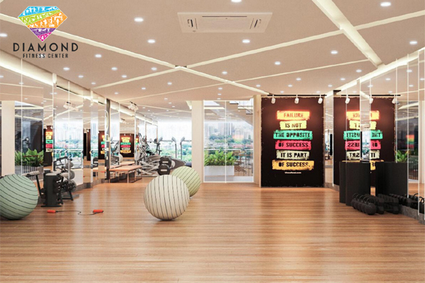 Diamond Fitness Center - hệ thống phòng tập ‘sang chảnh’, đẳng cấp