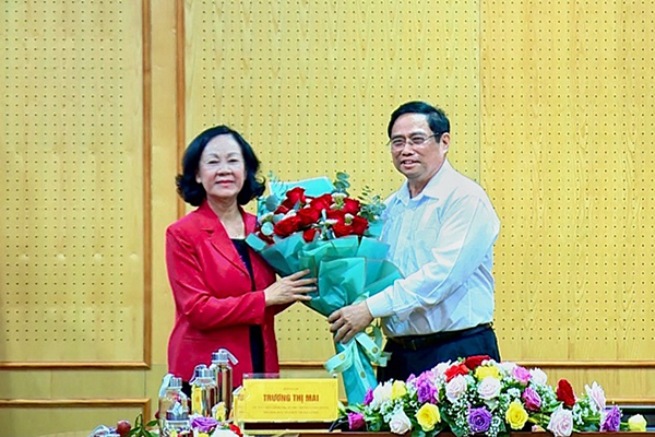 Hội nghị bàn giao nhiệm vụ Trưởng Ban Tổ chức Trung ương