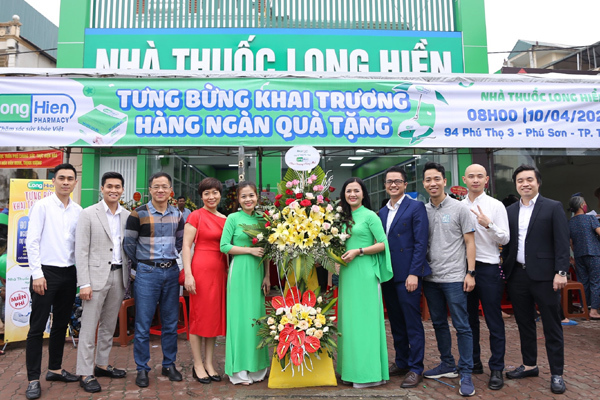 Nhà thuốc Long Hiền khai trương cơ sở thứ 6 ở TP. Thanh Hóa