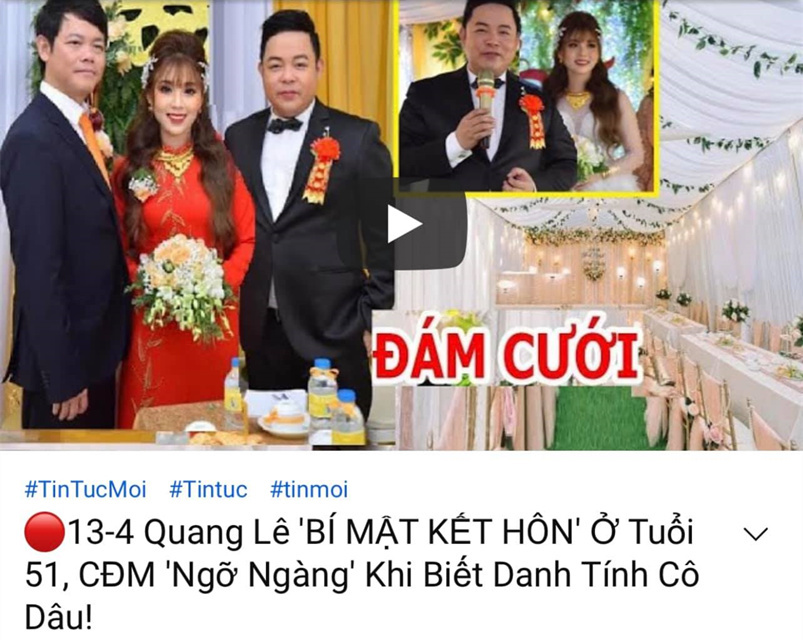 Quang Lê lên tiếng tin đồn 'bí mật kết hôn ở tuổi 51'