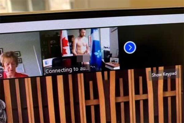 Nghị sĩ Canada lộ hình ảnh khỏa thân đi lại giữa phiên họp trực tuyến