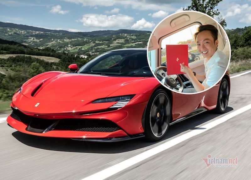 Cường Đô la khoe sắp mua siêu xe hybrid Ferrari, cả nước mới có 2 chiếc