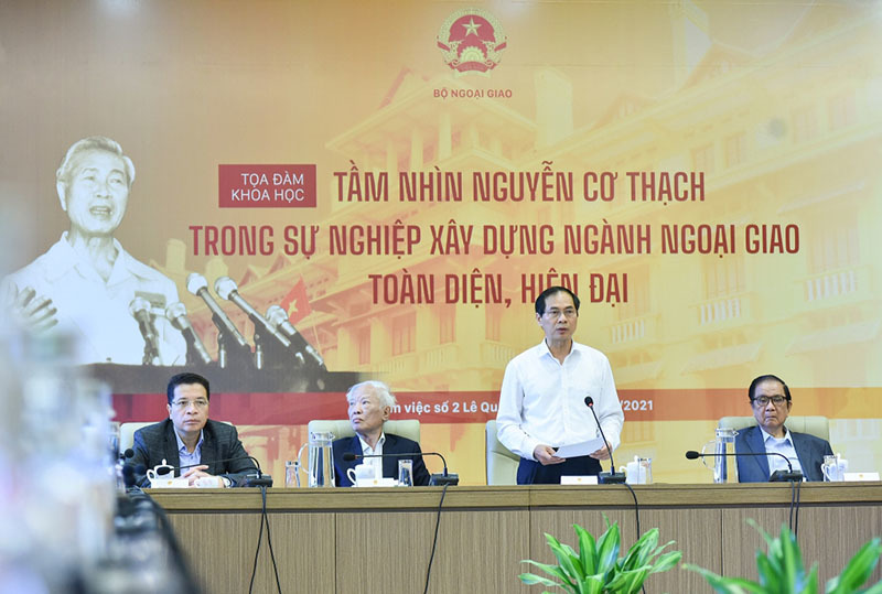 Tầm nhìn Nguyễn Cơ Thạch trong sự nghiệp phát triển ngành ngoại giao