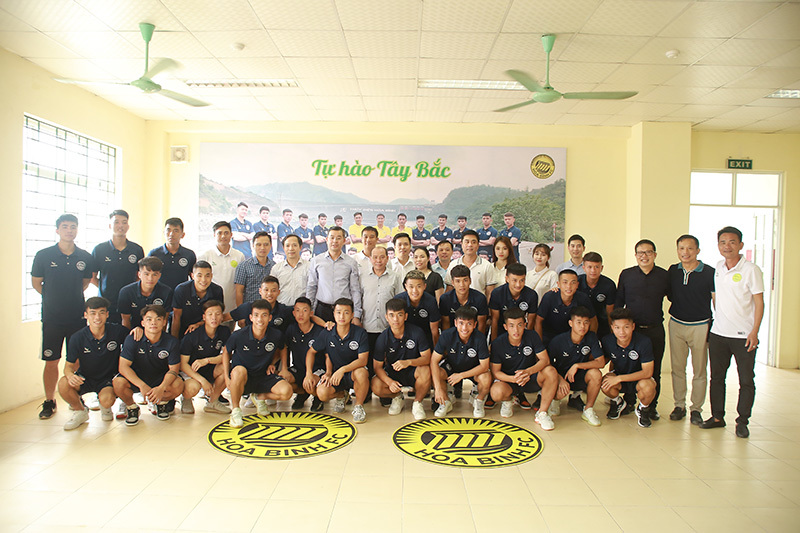 Hoà Bình lần đầu có đội bóng chuyên nghiệp