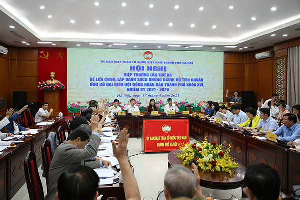 24 người ứng cử đại biểu HĐND TP Hà Nội có đơn xin rút