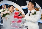 Lễ cưới của Phan Mạnh Quỳnh: Khánh Vy mặc váy gợi cảm